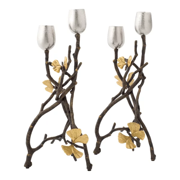Michael Aram Butterfly Ginkgo Candleholders