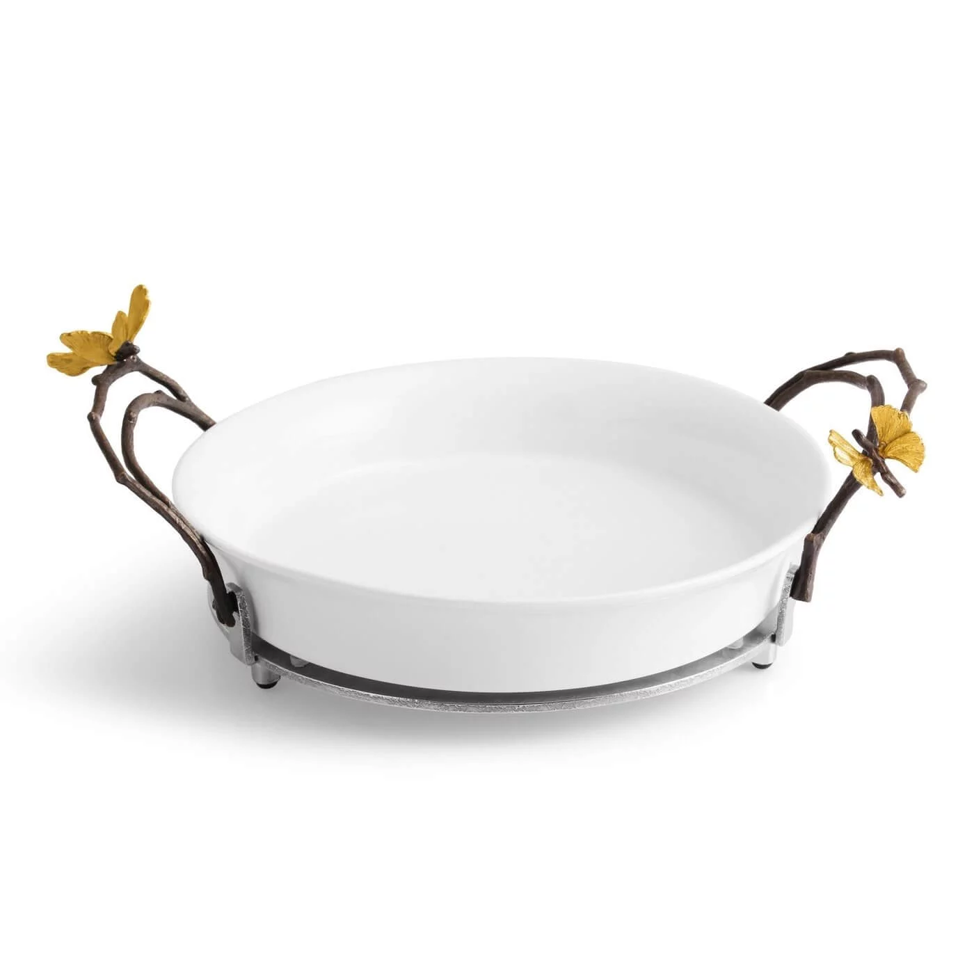 Michael Aram Butterfly Ginkgo Pie Dish