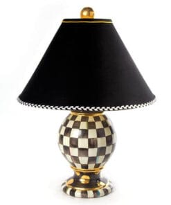 MacKenzie-Childs Courtly Check Globe Lamp