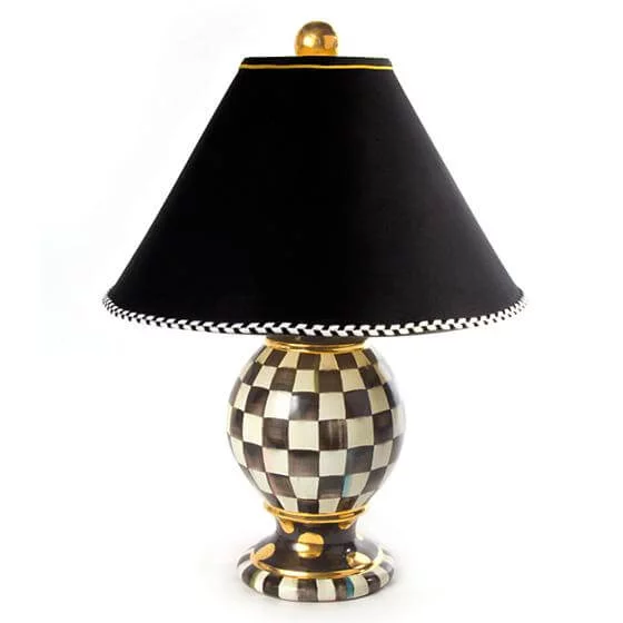 MacKenzie-Childs Courtly Check Globe Lamp