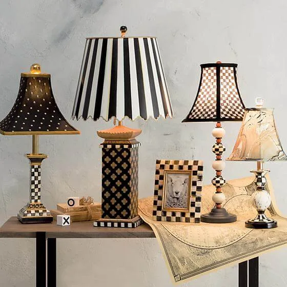 MacKenzie-Childs Yo-Yo Table Lamp, view 2