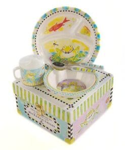 MacKenzie-Childs Toddler’s Dinnerware Set - Frog, view 2