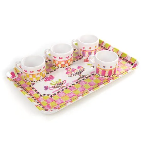 MacKenzie-Childs Tea Party Tea Set - Image 5