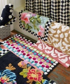 MacKenzie-Childs Chelsea Garden Bath Rug, view 4