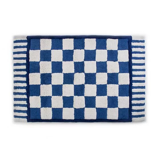 MacKenzie-Childs Royal Check Bath Rug - Large