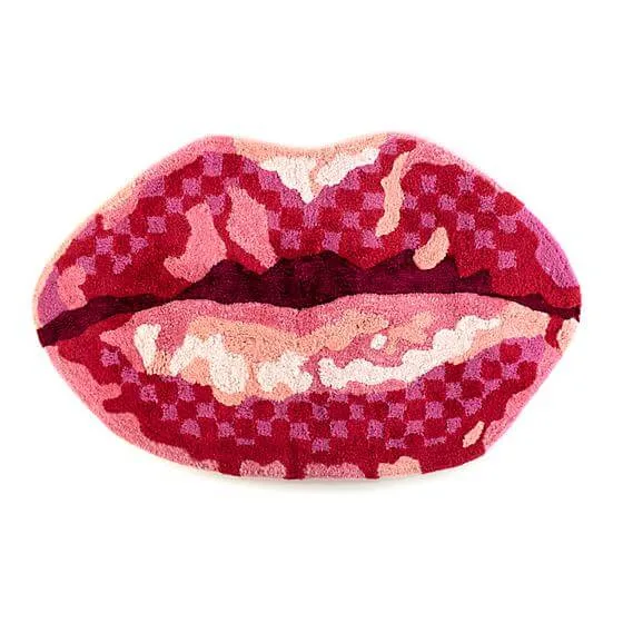 MacKenzie-Childs Kiss My Feet Bath Rug