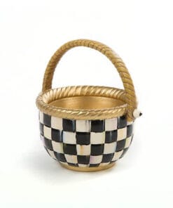 MacKenzie-Childs Courtly Check Basket - Small