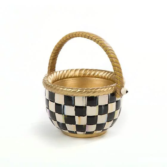 MacKenzie-Childs Courtly Check Basket - Small