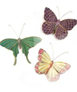 MacKenzie-Childs Butterfly Trio - Field