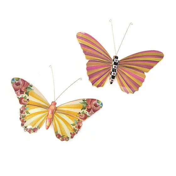 MacKenzie-Childs Butterfly Duo - Garden