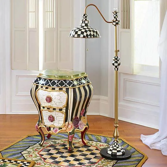 MacKenzie-Childs Courtly Farmhouse Floor Lamp - Image 2