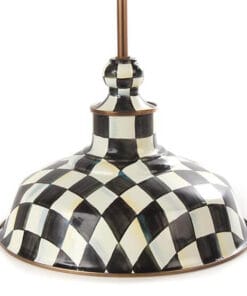 MacKenzie-Childs Courtly Check Barn Pendant Lamp - 12"