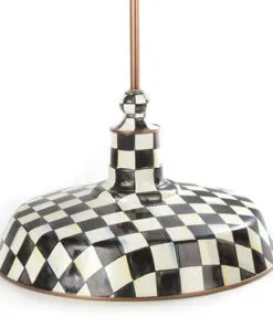 MacKenzie-Childs Courtly Check Barn Pendant Lamp - 18"