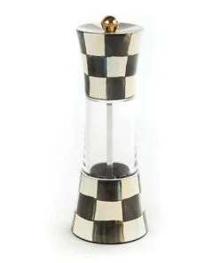 MacKenzie-Childs Courtly Check Enamel Grinder