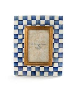 MacKenzie-Childs Royal Check Frame - 4″ x 6″