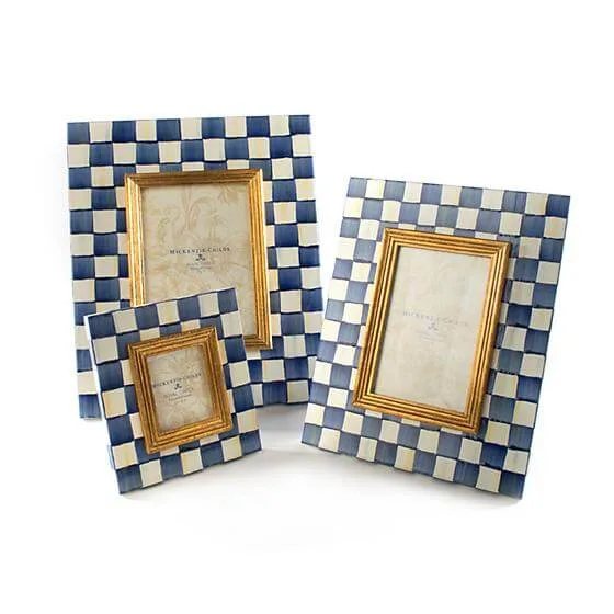 MacKenzie-Childs Royal Check Frame - 5″ x 7″, view 3
