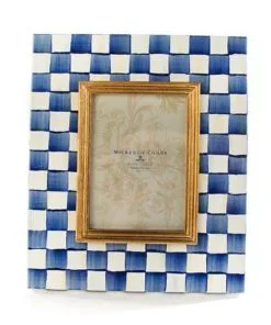 MacKenzie-Childs Royal Check Frame - 5″ x 7″