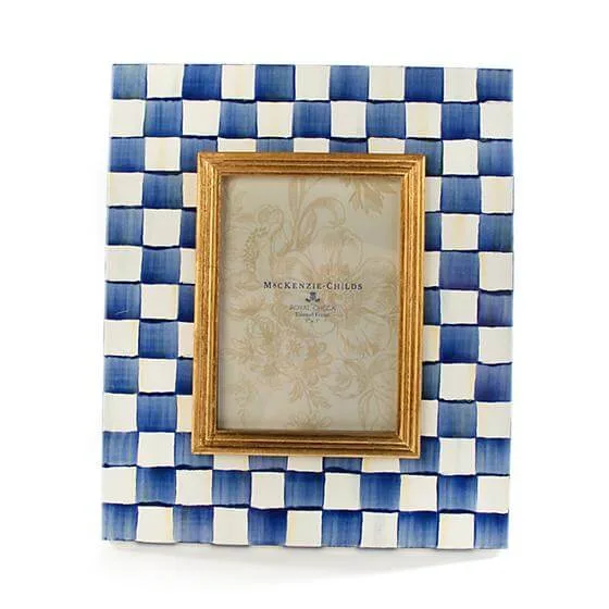 MacKenzie-Childs Royal Check Frame - 5″ x 7″