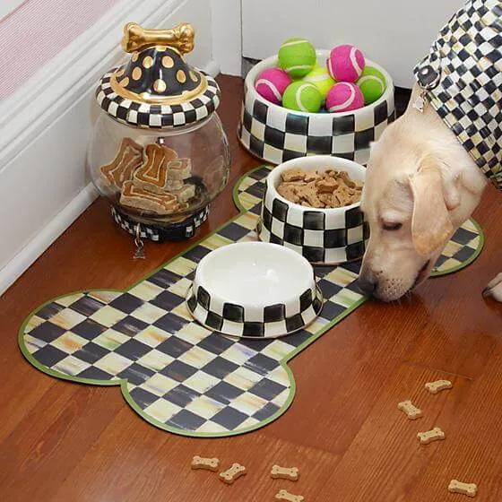MacKenzie-Childs Courtly Check Pup Placemat - Image 2