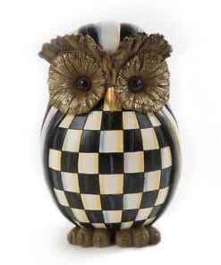 MacKenzie-Childs Courtly Check Owl
