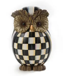 MacKenzie-Childs Courtly Check Owl