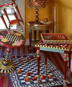 MacKenzie-Childs Royal Check Rug - 3′ x 5′, view 2