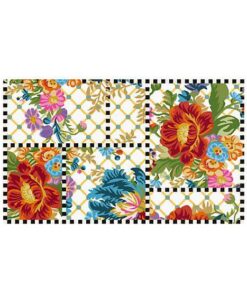 MacKenzie-Childs Flower Market Trellis Rug - 3′ x 5′