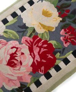 MacKenzie-Childs Tudor Rose Rug - 2’8″ x 8′ Runner, view 3