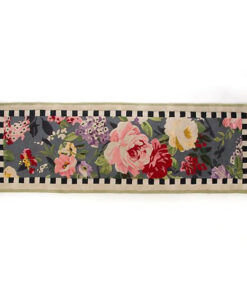 MacKenzie-Childs Tudor Rose Rug - 2’8″ x 8′ Runner