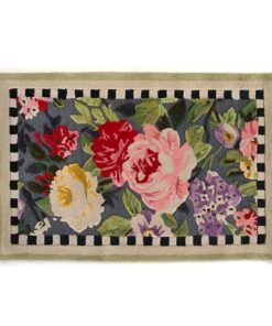 MacKenzie-Childs Tudor Rose Rug - 3′ x 5′