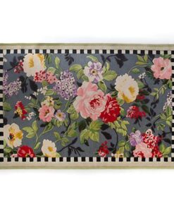 MacKenzie-Childs Tudor Rose Rug - 5′ x 8′