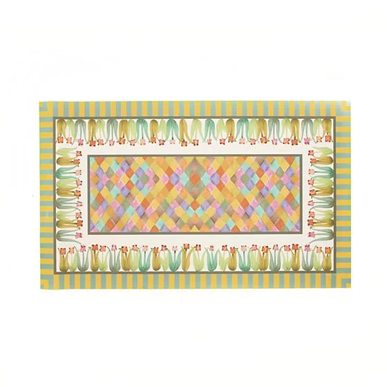 MacKenzie-Childs Poplar Ridge Floor Mat - 3′ x 5′