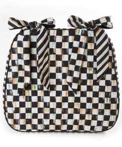 MacKenzie-Childs Courtly Check Chair Cushion