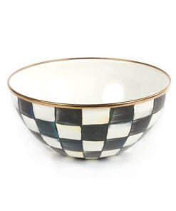 MacKenzie-Childs Courtly Check Enamel Everyday Bowl - Small