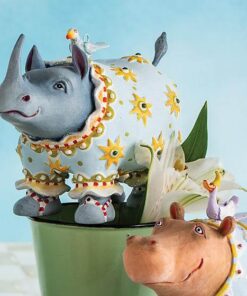 Patience Brewster Jambo Roberta Rhino Figure, view 2