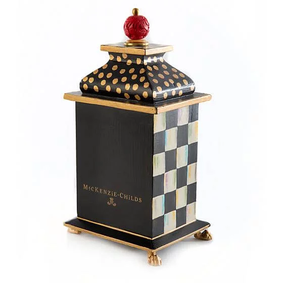 MacKenzie-Childs Courtly Check Desk Clock - Image 2
