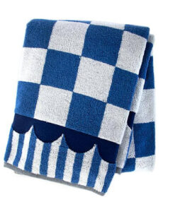 MacKenzie-Childs Royal Check Bath Towel