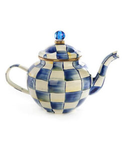 MacKenzie-Childs Royal Check Teapot - 4 Cup