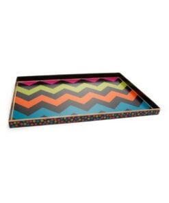 MacKenzie-Childs - Trampoline Tray - Black - Large