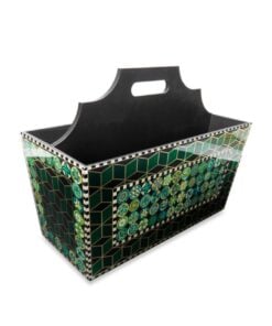 MacKenzie-Childs - Vintage Buttons Magazine Rack