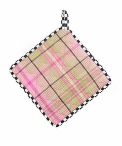 MacKenzie-Childs Spring Tartan Pot Holders - Set of 2, view 2
