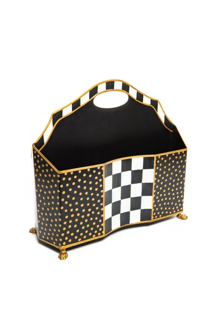 MacKenzie-Childs - Courtly Check Magazine Holder