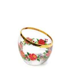 MacKenzie-Childs - Rose Sugar Bowl
