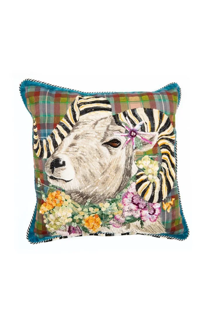 Scottish Ram Pillow