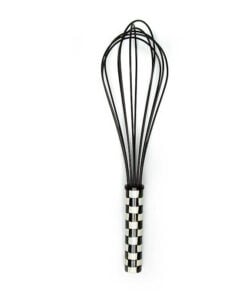 Mackenzie-Childs – Courtly Check Large Whisk - Black