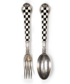 Mackenzie-Childs – Courtly Check Spoon & Fork