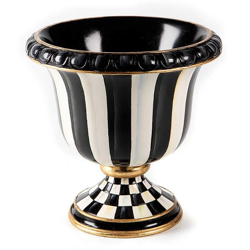Mackenzie-Childs – Courtly Stripe Tabletop Urn