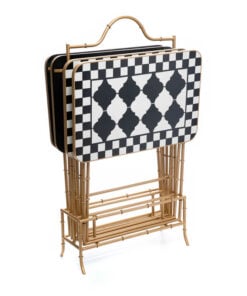 MacKenzie-Childs - Courtly Cocktail Trays - Set of 4