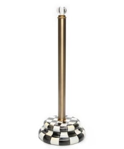 MacKenzie-Childs - Courtly Check Enamel Toilet Tissue Storage