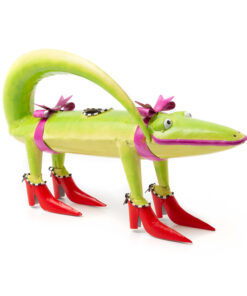 MacKenzie-Childs – Patience Brewster Gloria Alligator Watering Can - Image 2